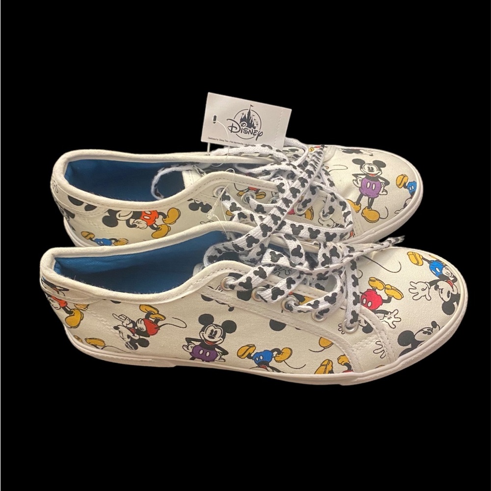 Disney parks canvas shoes low top sneakers size 7 NWT - Picture 5 of 5